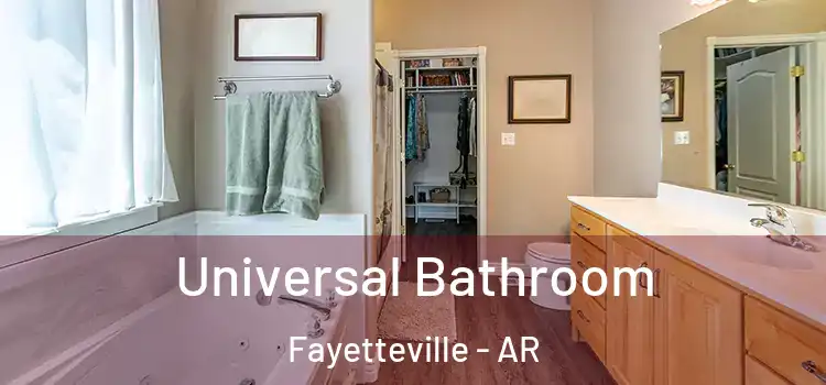  Universal Bathroom Fayetteville - AR
